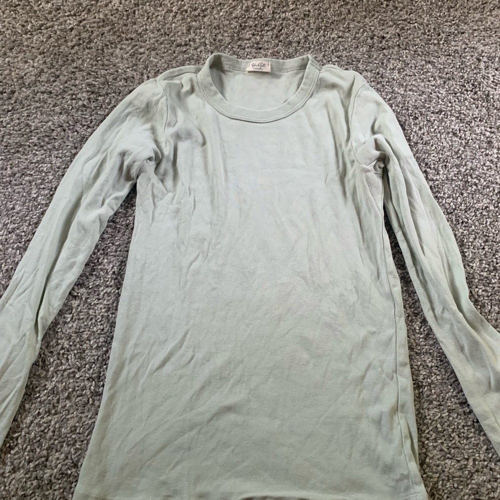 Sage green Brandy Mellville long sleeve